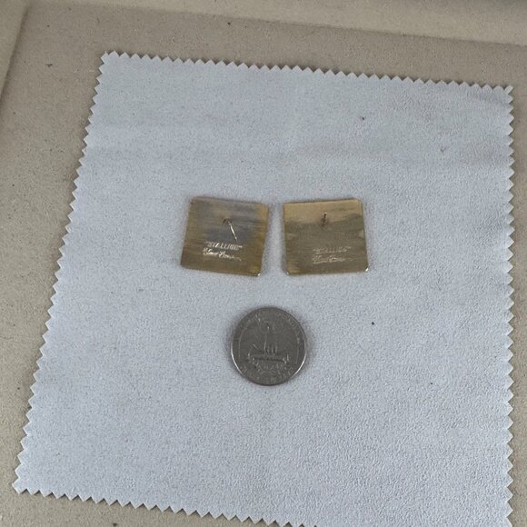 Rare Vintage Laurel Burch Equus Horse Drop Earrings - Picture 5 of 5